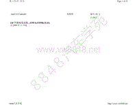2011年-2013年奥迪A3敞篷车 Cabriolet电路图-2.0 升柴油发动机 CFFA CFFB CLJA 自 2009 年 11 月起