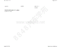 2017-2019年奥迪S4电路图-带矩阵光束的 LED 大灯 8G4 自 2015 年 7 月起