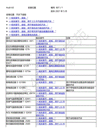 2021年奥迪A3 Sportback电路图-安装位置 汽车下底板