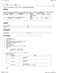 2018-2019年雷克萨斯ES系列M20A-FKS发动机故障码-P056014