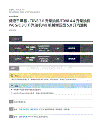 路虎揽胜运动版L494-储液干燥器 - TDV6 3.0 升柴油机 TDV8 4.4 升柴油机 V6 S C 3.0 升汽油机 V8 机械增压型 5.0 升汽油机