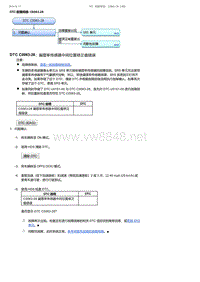 2017-2019年广汽本田冠道-DTC 故障排除 C0063-28