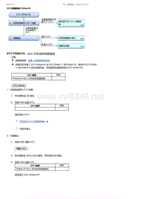 2017-2019年广汽本田冠道-DTC 故障排除 P0564-F0