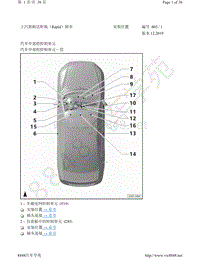 2020-2021年昕锐-安装位置 汽车中部的控制单元