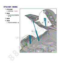 2021年全新一代帕萨特维修手册-空气压力挺杆 - 装配概览