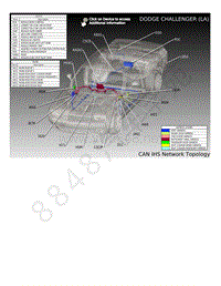 2015-2016年道奇CHALLENGER-CAN IHS总线结构