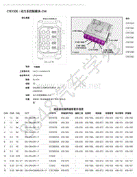 2021年路虎星脉L560针脚图-C1E130E - 动力系控制模块端子图-DI4