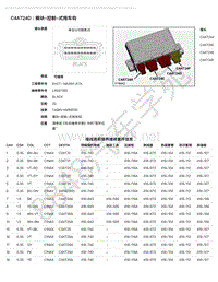 2021年路虎星脉L560针脚图-C4AT24D - 模块端子图-控制-式拖车钩