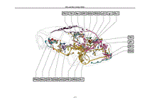 2006-2009雷克萨斯LS460 LS460L-车身线束 BodyR-W