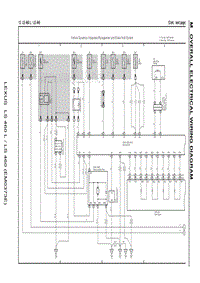 2006-2009雷克萨斯LS460 LS460L总体电路图-车辆动力学集成管理和制动系统