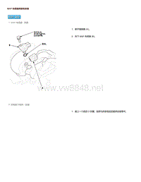 2015年本田缤智维修手册-MAP 传感器拆卸和安装 335