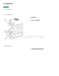 EVAP 双通阀拆卸和安装 3123