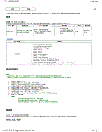 2020年雷克萨斯LC500H故障代码DTC（8GR-FXS混动系统）-P0ADD11