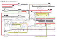 2016年路虎揽胜运动版L494电路图 5E -414-01 混合动力电动汽车 - 低压连接