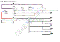 2015年路虎揽胜运动版L494电路图 1A -运输继电器