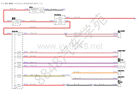 2016年路虎揽胜运动版L494电路图 3E -414-01 后部接线盒