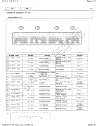 2013-2019年雷克萨斯CT200H电脑端子图-巡航控制系统ECU端子图