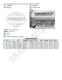 2014年路虎揽胜运动版L494端子图-C1MF01 速度控制模块