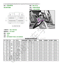 2014年路虎揽胜运动版L494端子图-C2LS41H 模块-方向 盘