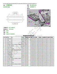 2014年路虎揽胜运动版L494端子图-C3ME22D 模块-音频-放大器