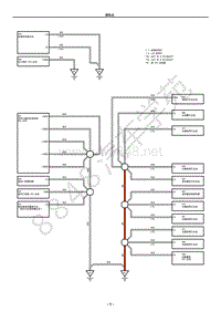 2013-2019年雷克萨斯CT200H系统电路图-搭铁点