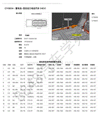 2018年路虎揽胜运动版L494电脑端子图-C1YB01A - 蓄电池-混合动力电动汽车 HEV 