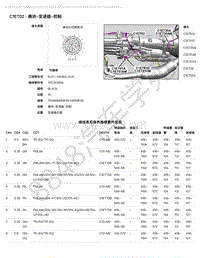 2018年路虎揽胜运动版L494电脑端子图-C1ET02 - 模块-变速器-控制