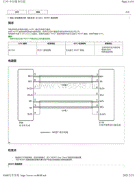 2020年雷克萨斯LC500H导航多信息显示屏DTC-B15D0