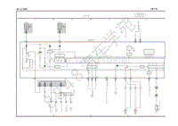 2018年-2020年雷克萨斯LC500H总体电路图-组合仪表