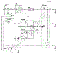 2017年本田讴歌CDX电路图-仪表电路图 3248
