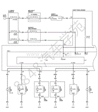 2017年本田讴歌CDX电路图-转向信号 危险警告灯电路图 3278
