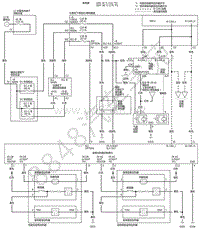 2017年本田讴歌CDX电路图-座椅加热器电路图 3401