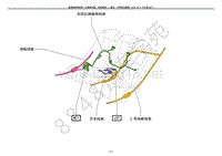 2009-2016年雷克萨斯LS600H线束图-座椅线束和线束（右驾驶车型 后排座椅 5 座式 不带电动座椅 2012 年 9 月之后生产）-W