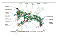 2009-2016年雷克萨斯LS600H线束图-仪表板搭铁点（右驾驶车型 2009 年 11 月之前生产）-G