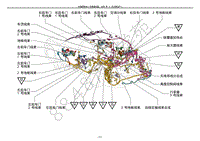 2009-2016年雷克萨斯LS600H线束图-车身搭铁点（右驾驶车型 2009 年 11 月之前生产）-G1