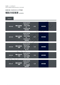 2020年路虎星脉L560维修手册-汽油机冷却2.0L 辅助冷却液泵