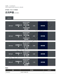 2020年路虎星脉L560维修手册-排气系统柴油机3.0L 后消声器