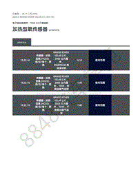 2020年路虎星脉L560维修手册-电控系统柴油机3.0L 加热型氧传感器