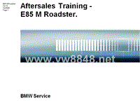 宝马M系E85手册技术资料 E85M_Road_en