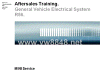 宝马MINI系列R56手册技术资料 R56_vehicleelectricalsystem_en