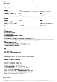 2020年宝马技术通报-电动车窗升降机功能异常 外后视镜功能异常 镜面玻璃变色 玻璃有线条