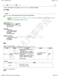 2020年雷克萨斯UX300e混合动力控制系统故障代码DTC-P1C8449