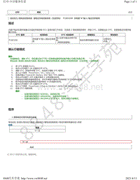 2020年雷克萨斯UX300e插电式充电控制系统（交流电）故障代码DTC-P1BD200