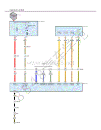 2021年道奇Ram 1500皮卡电路图-天窗 电动车顶系统