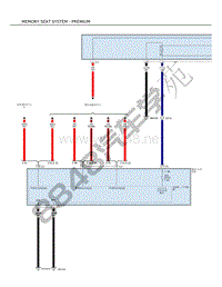 2021年阿尔法罗密欧GIULIA电路图-座椅记忆系统-高级版