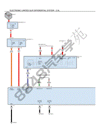 2021年阿尔法罗密欧GIULIA电路图-电子限滑差速器系统--2.9L