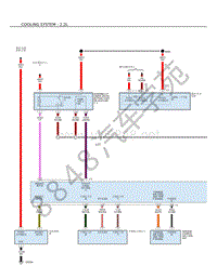 2021年阿尔法罗密欧GIULIA电路图-冷却系统-2.2L