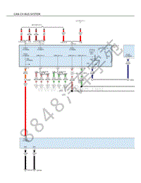 2021年阿尔法罗密欧GIULIA电路图-CAN-CH-BUS系统