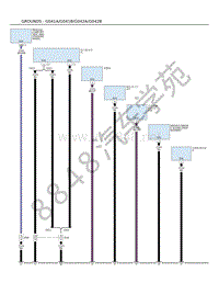 2021年阿尔法罗密欧GIULIA电路图-接地-G041A_G041B_G042A_G042B