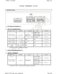 2013年-2014年雷克萨斯LX570和LX460针脚图-车窗除雾器系统ECU端子图